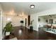 Open floor plan showcasing the living room, dining area, and kitchen at 702 S Keystone Ave, Indianapolis, IN 46203