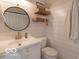 Bathroom featuring a modern sink and decor at 774 Courtney Cir, Danville, IN 46122