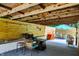 Outdoor patio featuring comfortable seating and a grill for entertaining at 8019 E Hanna Ave, Indianapolis, IN 46239