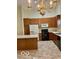 Well-appointed kitchen with modern appliances, ample cabinetry, and a convenient center island at 8326 Alcona Dr, Indianapolis, IN 46237