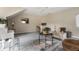 Spacious bonus room with natural light and a comfortable seating area at 10480 Stonegate Dr, Fishers, IN 46040