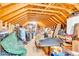 Unfinished attic space showing exposed beams and storage potential at 10705 N State Road 267, Brownsburg, IN 46112