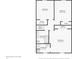 Floor plan of the second story featuring bedrooms and bathrooms at 10778 Haverstick Rd, Carmel, IN 46033