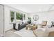 Cozy living room with a large window offering natural light, modern furniture, and neutral decor for a relaxing ambiance at 10778 Haverstick Rd, Carmel, IN 46033