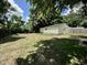 Large backyard with a shed, and fence, with plenty of space for outdoor activities and enjoyment at 388 N Ohio St, Martinsville, IN 46151