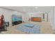 Large basement with bar and ample space at 7350 Gold King Way, Indianapolis, IN 46259