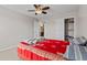 Cozy bedroom with ensuite bathroom access and closet at 7350 Gold King Way, Indianapolis, IN 46259