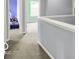 Second floor hallway with carpet at 7865 Danube St, Indianapolis, IN 46239