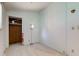 Bedroom with a window and a spacious closet with ample storage space at 10065 E 25Th St, Indianapolis, IN 46229