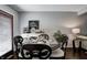 Cozy dining area with a dark table, stylish chairs, and decor for an inviting ambiance at 1106 Barbara Dr, Greenwood, IN 46143