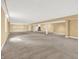 Versatile basement featuring carpet flooring, neutral walls, recessed lighting, and staircase offering ample space for customization at 11250 N 600 W, Fountaintown, IN 46130