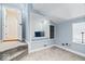 Cozy reading nook with built-in bench, storage, and a neutral color palette at 11424 Green St, Carmel, IN 46033