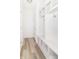 Bright mudroom with storage lockers and cubbies provides organized space for outerwear and accessories at 1156 Brockton Ct, Greenfield, IN 46140
