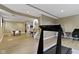 Finished basement features a dining area and workout area with a treadmill at 12214 Ridgeside Rd, Indianapolis, IN 46256
