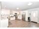 Modern kitchen with stainless steel appliances, marble countertops, and ample cabinet space at 1302 Main St, Elwood, IN 46036