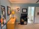 Another view of the bedroom featuring a dresser with decor and door to bathroom at 13221 Griffin Run, Carmel, IN 46033