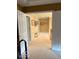 Bright hallway featuring neutral paint and carpet at 13221 Griffin Run, Carmel, IN 46033
