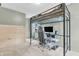 Bedroom with a bunk bed featuring a desk and gaming chair at 1357 Brownswood Dr, Brownsburg, IN 46112
