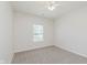 Neutral bedroom with a window for natural light and plush carpeting at 15388 Dry Creek Rd, Noblesville, IN 46060