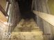 A new staircase that appears to lead into a basement at 1601 Spann Ave, Indianapolis, IN 46203