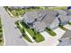 Aerial view of the houses in a residential neighborhood at 1892 Ponsonby Dr, Westfield, IN 46074