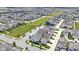 Gorgeous aerial showcasing the neighborhood's lush green spaces, walking paths, and varied home exteriors at 1892 Ponsonby Dr, Westfield, IN 46074