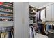 Custom walk-in closet with adjustable shelving and ample storage space at 1892 Ponsonby Dr, Westfield, IN 46074