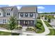 Charming two-story home with front porch, landscaping, and traditional architectural details at 1892 Ponsonby Dr, Westfield, IN 46074