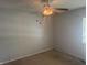 Bedroom with carpet, ceiling fan, and natural light from window at 1919 Manor Dr, Lebanon, IN 46052