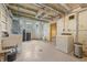 Basement laundry area with utility sink and washer and dryer hookups at 2421 W 39Th St, Indianapolis, IN 46228