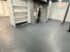 Basement area featuring utilities and storage with gray floor at 2423 E 13Th St, Indianapolis, IN 46201
