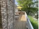 Relaxing deck space with outdoor seating and an inviting, shaded atmosphere at 3154 Beach Blvd, Cicero, IN 46034