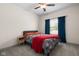 Serene bedroom featuring a comfortable bed, soft lighting, and elegant decor at 320 Briar Hill Dr, Whiteland, IN 46184