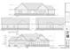 Detailed architectural plans showcasing a charming home with intricate roof lines and varied window designs at 320 Briar Hill Dr, Whiteland, IN 46184
