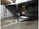 Unfinished basement with concrete floor at 3525 Lombardy Pl, Indianapolis, IN 46226