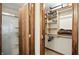 Bathroom opens to closet and shower, creating a convenient and functional space at 610 Front Royal Dr, Indianapolis, IN 46227
