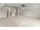 Large bedroom with multiple doorways, neutral walls, and soft carpeting at 625 La Placita St, Greenwood, IN 46143