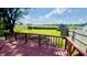 Large, well manicured backyard with privacy fence and shed at 8336 S Belmont Ave, Indianapolis, IN 46217