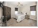 Cozy bedroom with comfortable furnishings and minimalist decor at 13301 Minden Dr, Fishers, IN 46037