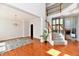 Beautiful open floor plan featuring a staircase and hardwood floors at 14082 Brazos Dr, Carmel, IN 46033