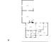 The floor plan shows a spacious layout including a kitchen, living room, Gathering room, bedrooms, and a garage at 2823 Tulip Dr, Indianapolis, IN 46227