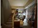 Finished basement area with inspirational wall decor and comfortable seating at 3054 Ruckle St, Indianapolis, IN 46205
