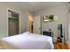 Bedroom featuring a bed with a closet, and TV at 315 W 43Rd St, Indianapolis, IN 46208