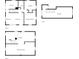 Floor plan showcasing the home's layout, including the living spaces, bedrooms, and basement at 315 W 43Rd St, Indianapolis, IN 46208
