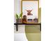 Cute highland cow painting in bathroom decor at 6012 N 200 W, Greenfield, IN 46140