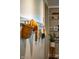 Entryway with decorative hooks and wall decor at 6012 N 200 W, Greenfield, IN 46140
