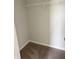 Walk-in closet featuring carpeted flooring and a wire shelf at 614 Corbin Way, Avon, IN 46123