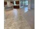 Open floor plan with kitchen, dining area, and living room at 614 Corbin Way, Avon, IN 46123