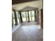Bright sunroom with large windows and natural light at 614 Corbin Way, Avon, IN 46123