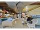 Unfinished basement area with exposed ceiling and utilities at 618 Mellowood Dr, Indianapolis, IN 46217